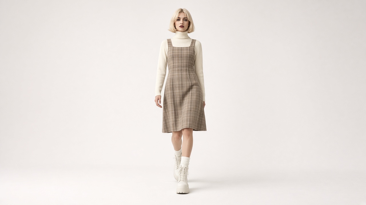 Campaign look — walk toward camera